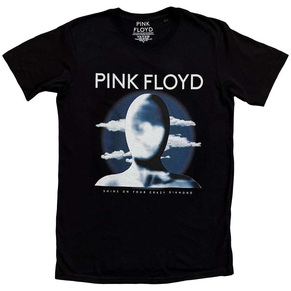 Pink Floyd - Clouds Heren Tshirt - Zwart